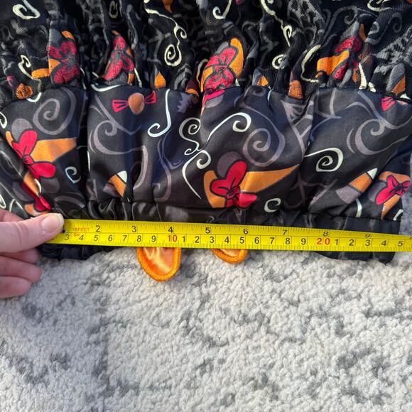 Disney Parks Minnie Mouse Witch Hat Black Orange Ruffled Tutu Skirt Youth Size M - Picture 6 of 7